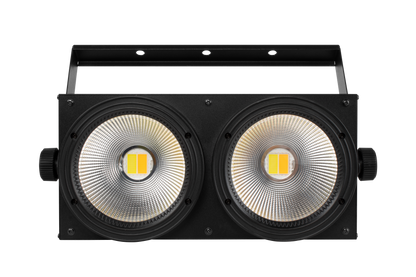SHEHDS 2eyes 200W LED COB Blinder éclairage blanc froid et blanc chaud DJ Performance Théâtre
