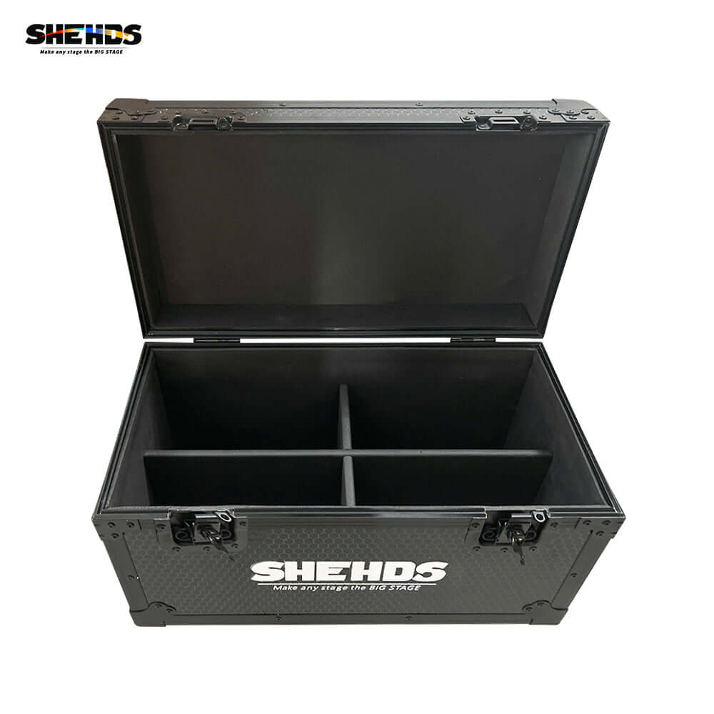 SHEHDS Alliage aluminium LED 18x18W Éclairage Par DMX 512 Éclairage de Scène Wash Performance DJ Mariage